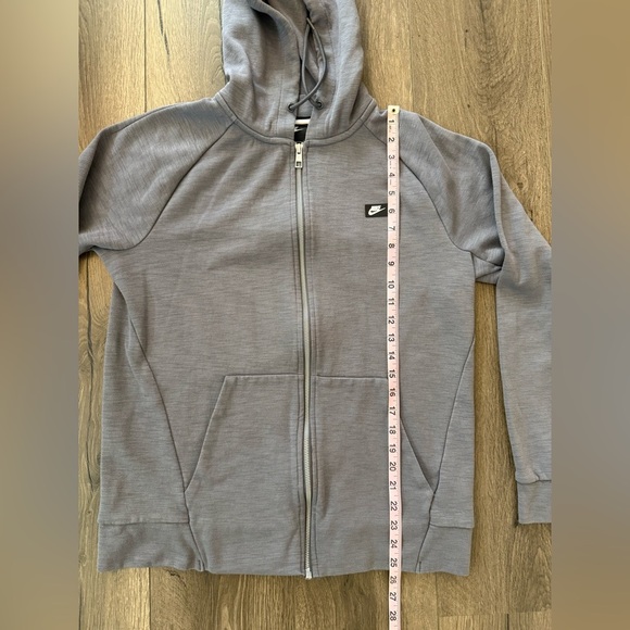 Nike Full Zip Hoodie Gray Size Medium - Picture 5 of 13
